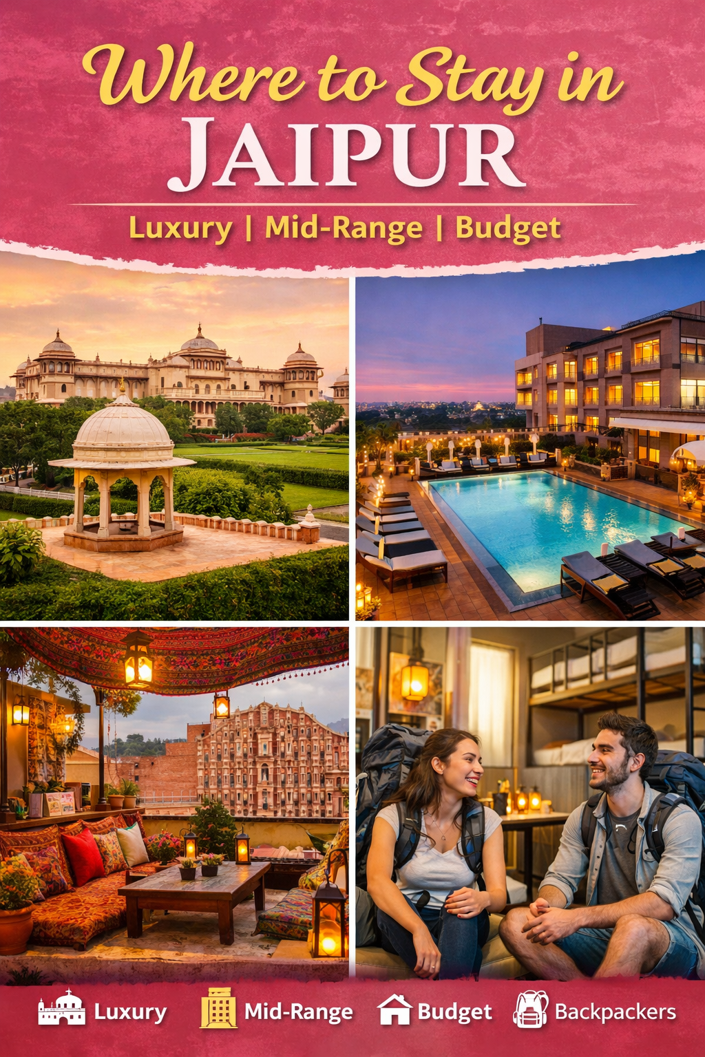 Where to stay in Jaipur